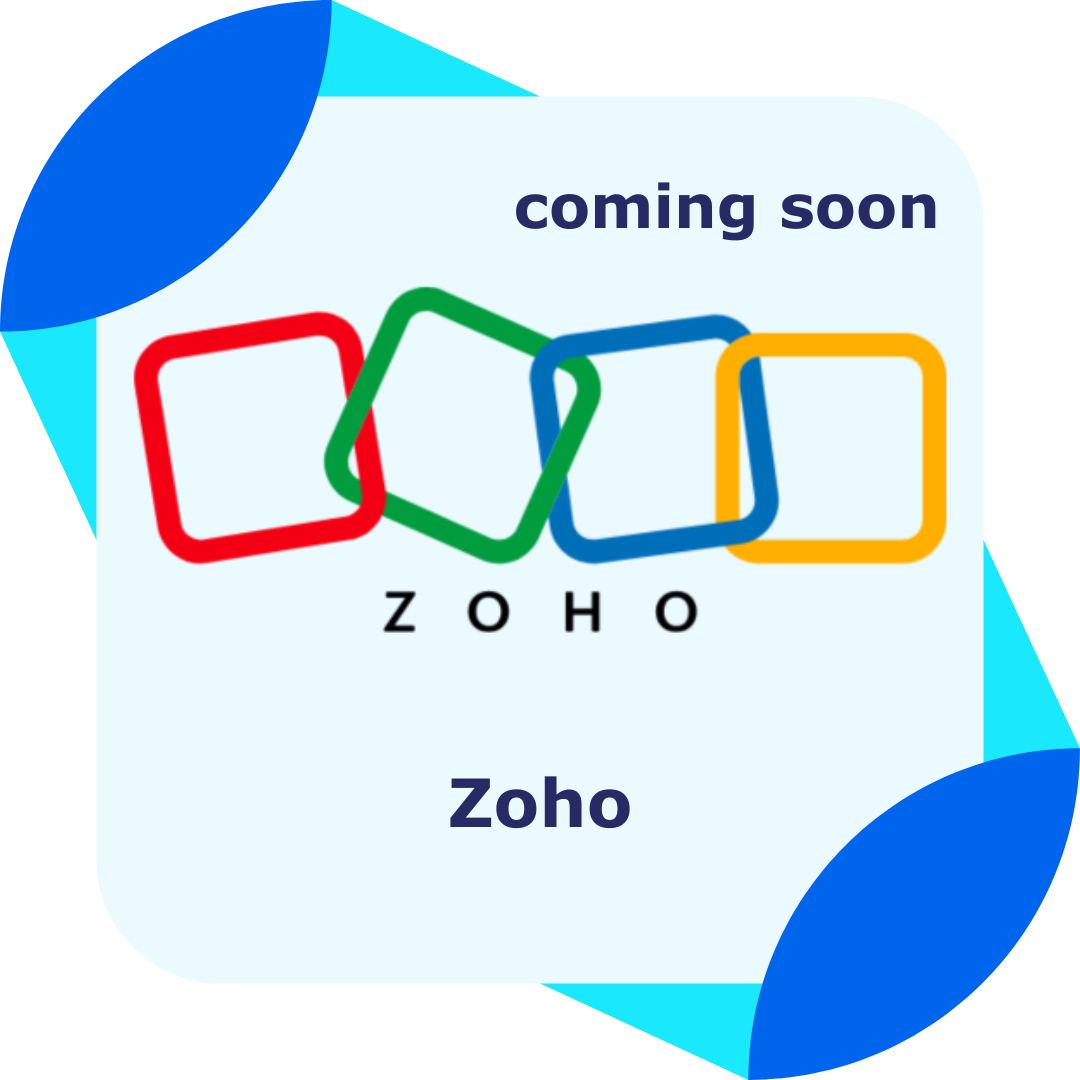 Zoho - Coming Soon Integration
