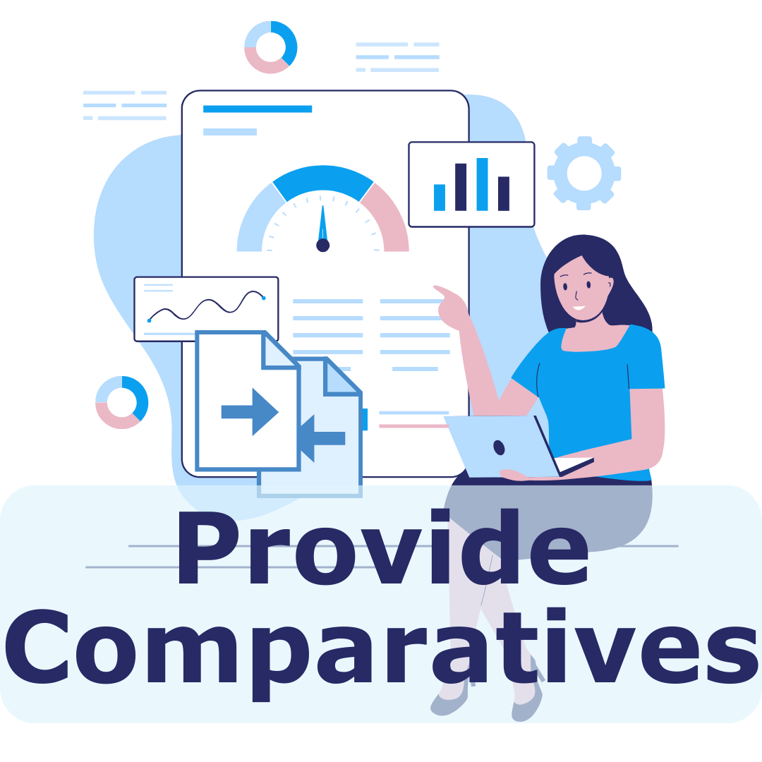 Provide Comparatives main